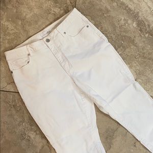 Loft Curvy High Waist Sunny Jeans